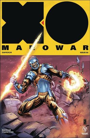 X-O Manowar (2017) issue 9-D Darick Robertson 1:50 Cover
