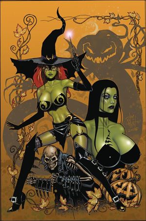 Tarot: Witch of the Black Rose issue 106 Tarot & Raven Hex Cover
