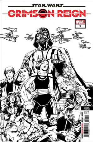 Star Wars: Crimson Reign issue 1-K Steven Cummings 1:25 Cover (2nd Printing)