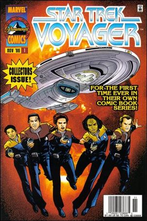 Star Trek: Voyager issue 1-B Newsstand Edition / Price Variant