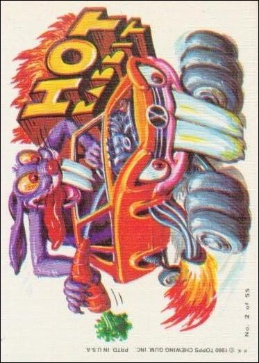 Weird Wheels (Base Set) card 2 Hot Rabbit