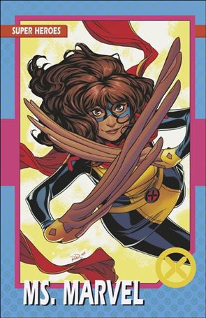 X-Men (2021) issue 26-C Russell Dauterman Trading Card Cover