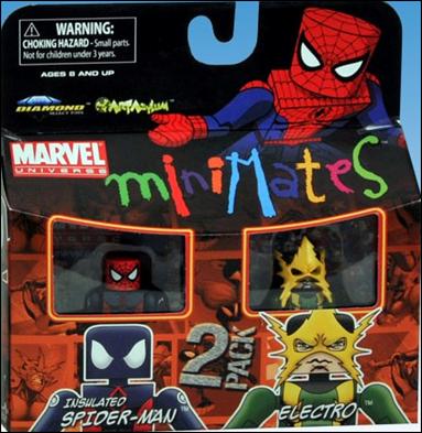 Marvel Minimates figure 85 Insulated Spider-Man and Electro