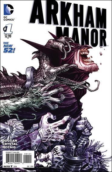Arkham Manor issue 1-B Eric Canete 1:25 Cover