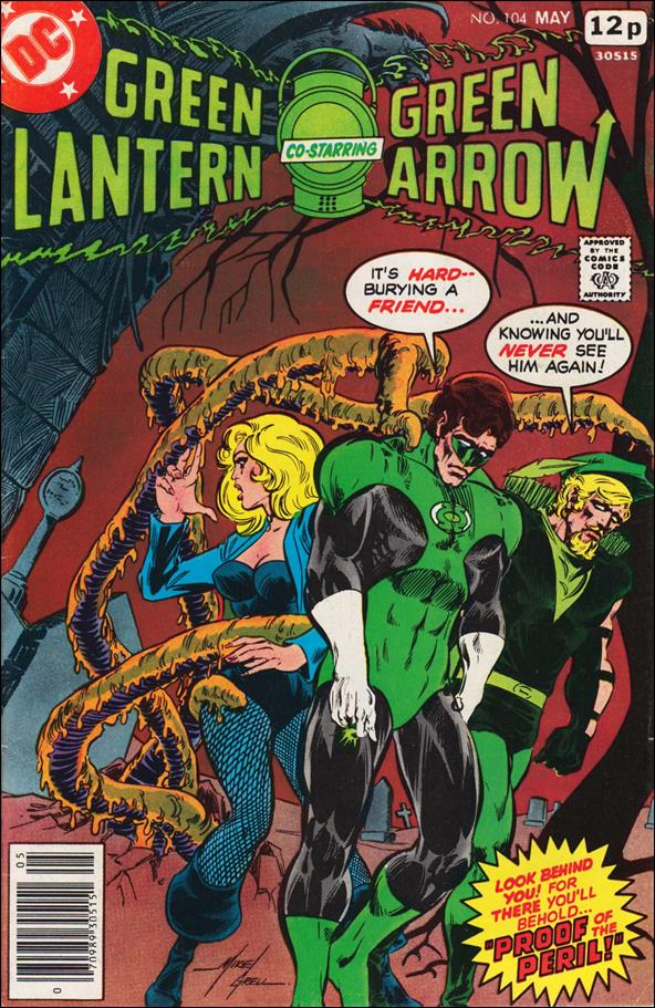 Green Lantern (1960) issue 104-B UK Price Cover