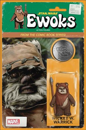 Star Wars: Ewoks (2024) issue 1-D John Tyler Christopher Action Figure Cover