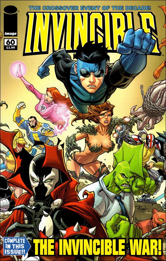 Invincible issue 60 Double Gatefold Wraparound Cover