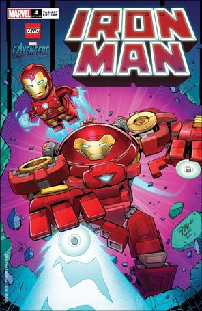 Iron Man (2020) issue 4-B Rom Lim LEGO Cover