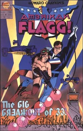 Howard Chaykin's American Flagg!  issue 4