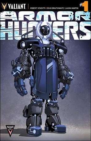 Armor Hunters issue 1-D Clayton Crain 1:10 Character Design Cover