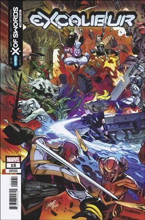 Excalibur (2019) issue 15-C Pepe Larraz Connecting Cover
