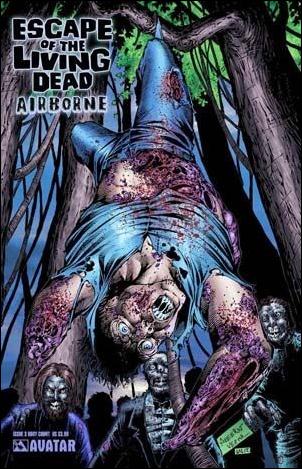 Escape of the Living Dead: Airborne issue 3-B Body Count Cover