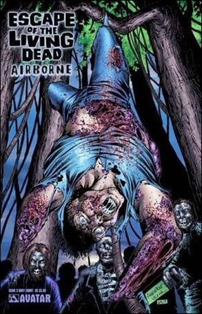 Escape of the Living Dead: Airborne issue 3-B Body Count Cover