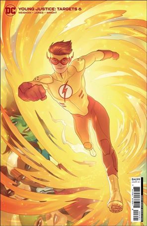 Young Justice: Targets issue 6-B Meghan Hetrick Cardstock Cover
