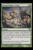 Magic the Gathering: Shadowmoor (Base Set) card 118 Gloomwidow's Feast