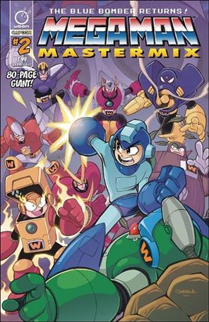 Mega Man Mastermix issue 2-B Jon Sommariva Cover