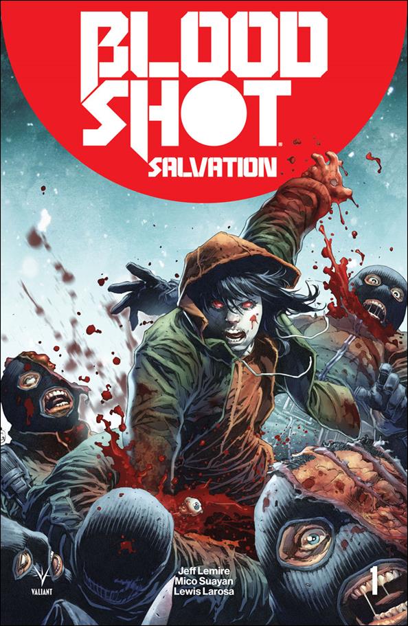 Bloodshot Salvation issue 1-C Tomas Giorello "Battle Damaged" Cover
