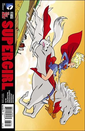 Supergirl (2011) issue 37-B Darwyn Cooke Cover