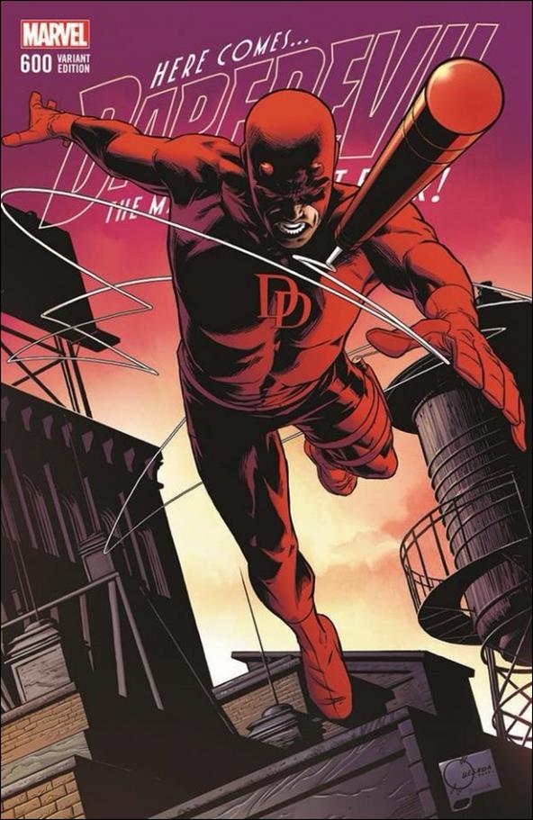 Daredevil (1964) issue 600-M Joe Quesada Red Costume Kwan Chang Cover 1/3000