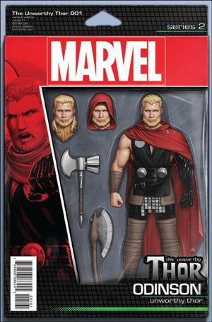 Unworthy Thor issue 1-F John Tyler Christopher Action Figure Cover