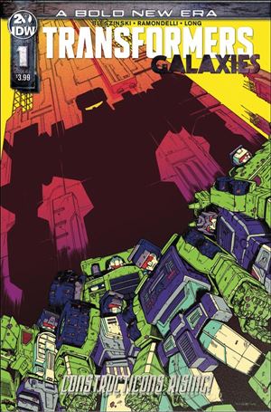 Transformers: Galaxies issue 1-B Nick Roche Cover