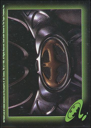 Batman Forever Stickers (Base Set) card 65 Bat's Belt Buckle