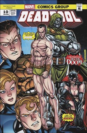 Deadpool (2024) issue 10-C Chad Hardin Homage Cover