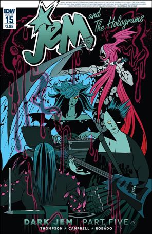 Jem and the Holograms issue 15 Sophie Campbell Cover