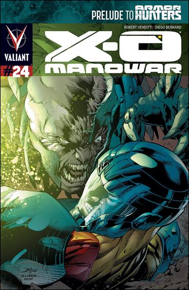 X-O Manowar (2012)  issue 24 Diego Bernard Cover