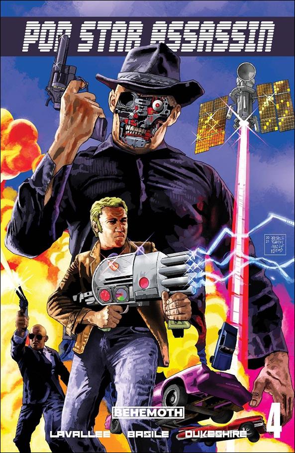 Pop Star Assassin issue 4-C Warwick Fraser-Combe Cover