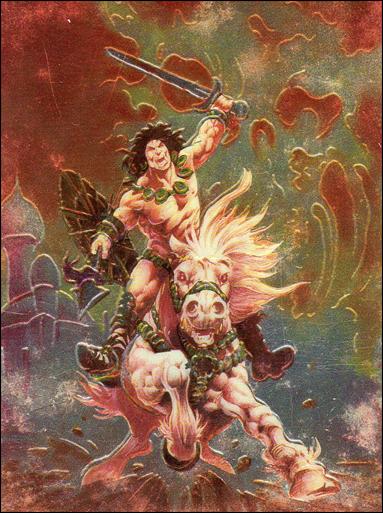 Conan III (Base Set) card 1 Savage Sword #8