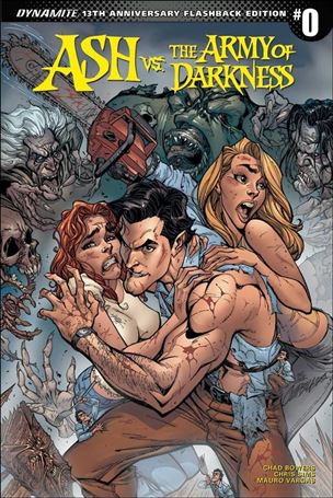 Ash vs. the Army of Darkness issue 0-F J. Scott Campbell 1:50 Flashback Cover