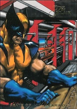 Marvel Annual Flair '94 (Base Set) card 91 Death of Mariko