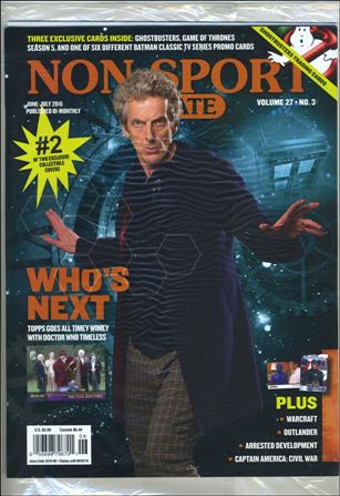 Non-Sport Update (2016) issue 3-B Polybagged with Promo Cards Doctor Who Cover