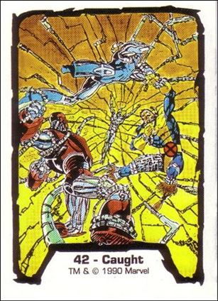 Jim Lee Series 1 (Base Set) card 42 Caught