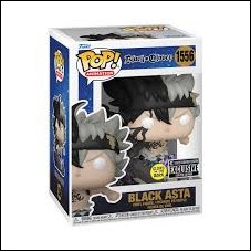 POP! Animation figure 1556 Black Asta (GITD)