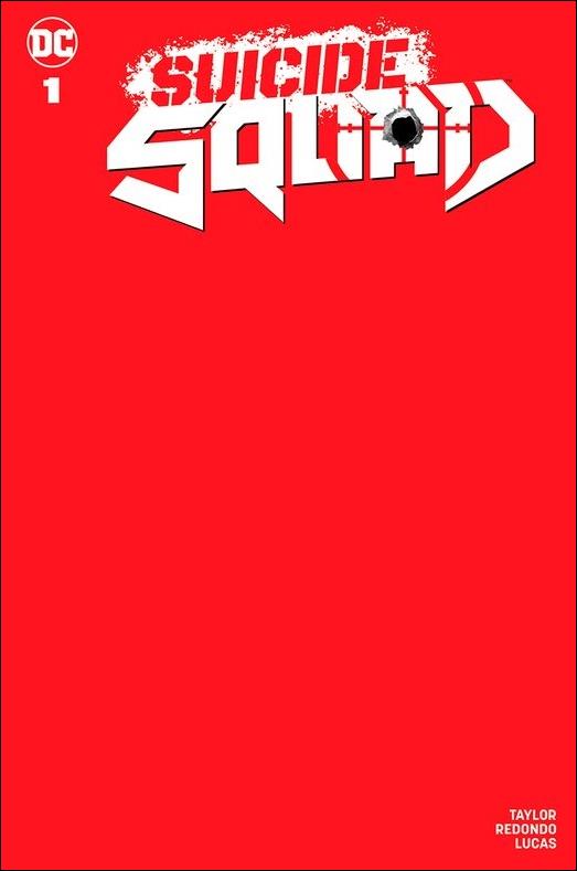Suicide Squad (2020) issue 1-E Unknown Comics Red Blank/Sketch Cover