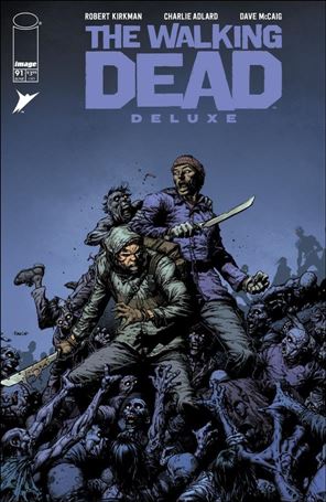 Walking Dead Deluxe issue 91 David Finch Cardstock Cover