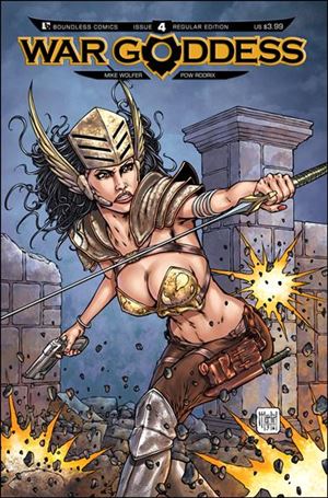 War Goddess issue 4 Standard Cover