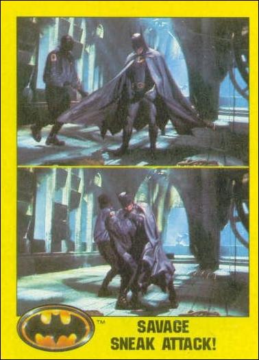 Batman: Series 2 (Base Set) card 182 Savage Sneak Attack!