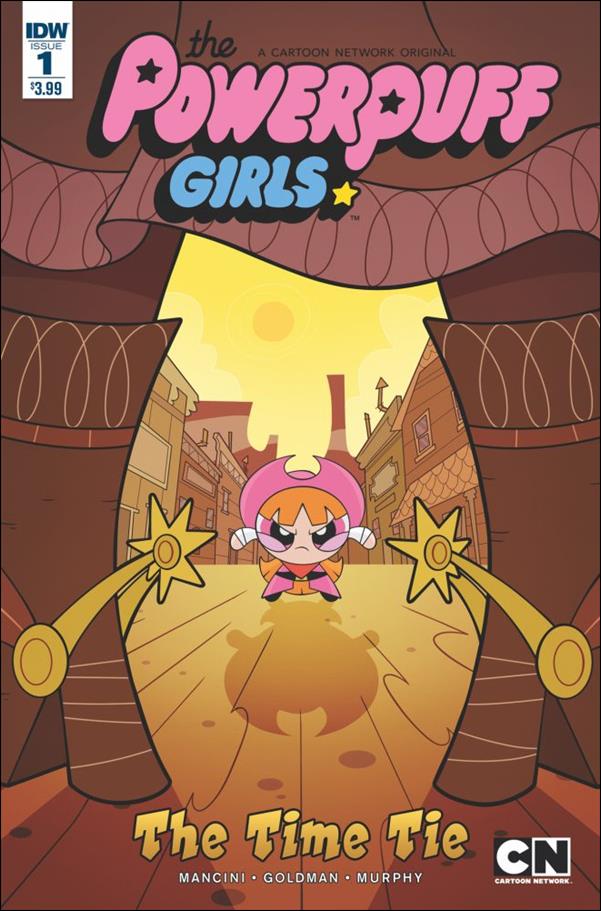 Powerpuff Girls: The Time Tie issue 1 Philip Murphy Cover