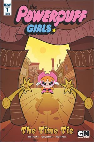 Powerpuff Girls: The Time Tie Cover Image 1