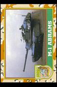 Desert Storm: Series 1 (Base Set) card 43 M-1 Abrams