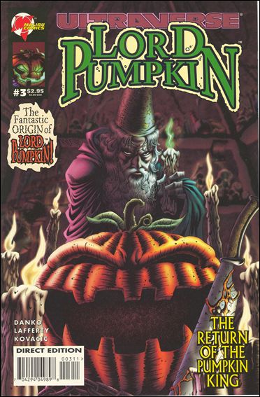 Lord Pumpkin/NecroMantra issue 3 Flipbook with NecroMantra #3