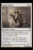 Magic the Gathering: New Phyrexia card 25 Suture Priest