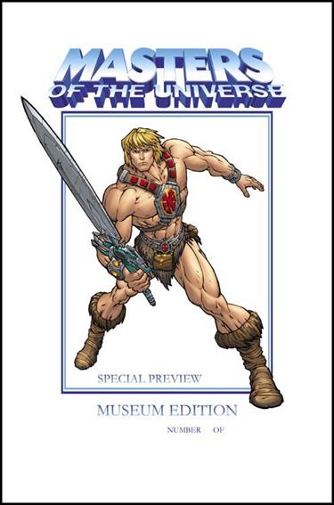 Masters of the Universe Preview Comic issue 1-D Jay Company Museum Edition Cover 1/25