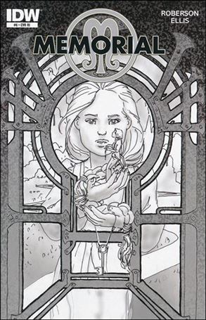 Memorial issue 6-B Michael WM Kaluta 1:10 Black & White Cover