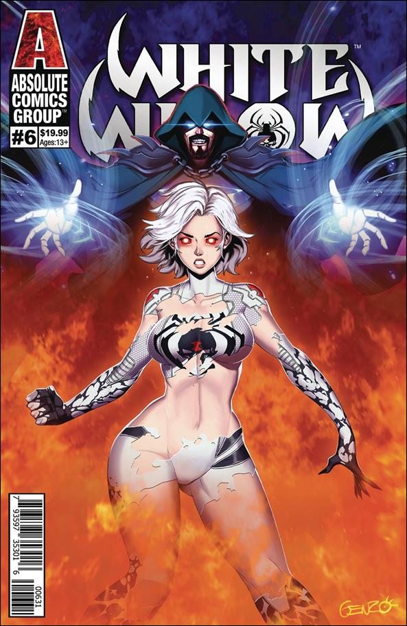 White Widow issue 6-C Genzoman Wraparound Lenticular Cover