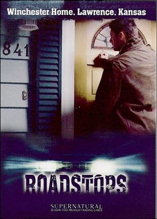 Supernatural: Season Two (Base Set) card 79 Winchester Home, Lawrence, Kansas