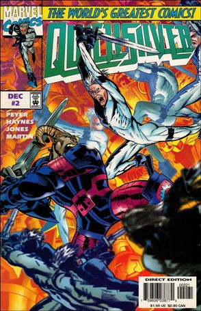Quicksilver issue 2-B Michael Golden Cover